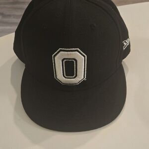 New Era Black and White Cap